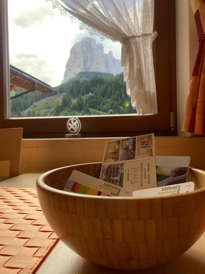 Apartments Soval Santa Cristina Val Gardena Exteriör bild