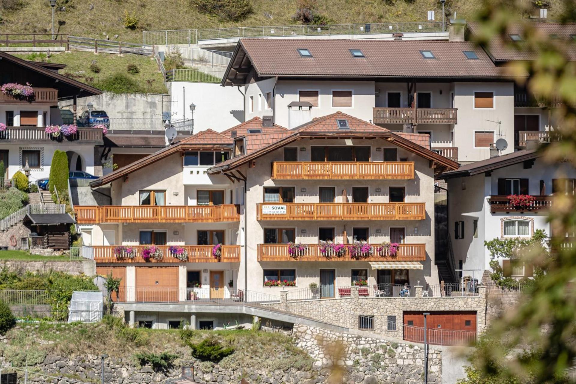 Apartments Soval Santa Cristina Val Gardena Exteriör bild
